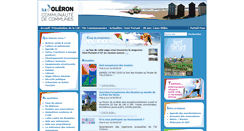 Desktop Screenshot of cdc-oleron.com